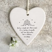 Wobbly Round Heart | Family much more than word